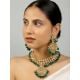 Handcrafted Traditional Kundan Necklace And Earrings Set
